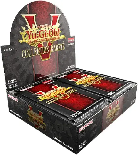 Yu-Gi-Oh! JCC - Display de Pack de Booster Collection Rareté 5 (24 Boosters) - FR