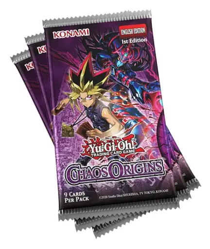 Yu-Gi-Oh! JCC - Pack de 3 Boosters Chaos Origins (Tuckbox cartonné) - Uniquement GSA et GSS - FR - Précommande 02/07/2026