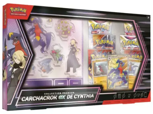 Pokémon JCC : Collection Premium Carchacrok-ex de Cynthia - Précommande 27/06/25